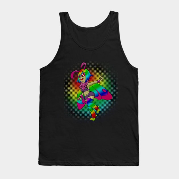 Pride Moth-Chan Tank Top by Ulfadnor